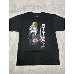 Death Note Mens Size Medium Light Yagami Ryuk Shinigami Graphic Tee Anime Shirt